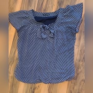 Sara Michelle tie blouse